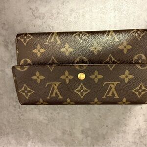 Louis Vuitton Dark Brown Monogram Clutch